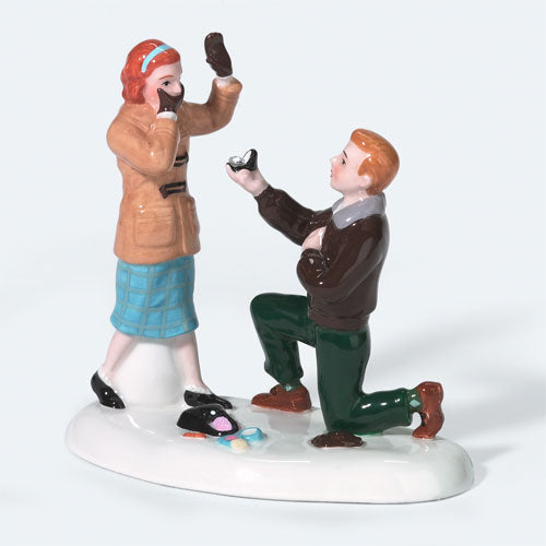Department 56 Christmas in The City Will You Marry Me Figurine