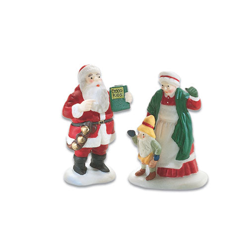 Santa & Mrs. Claus 56.56090 – Department 56 Retirements