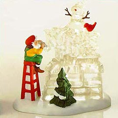 A Busy Elf North Pole Sign