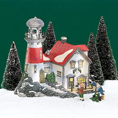 Department56 ライトハウス「セントラル シナゴーグ」 Pigeonhead Lighthouse 56.56537 – Department 56 Retirements