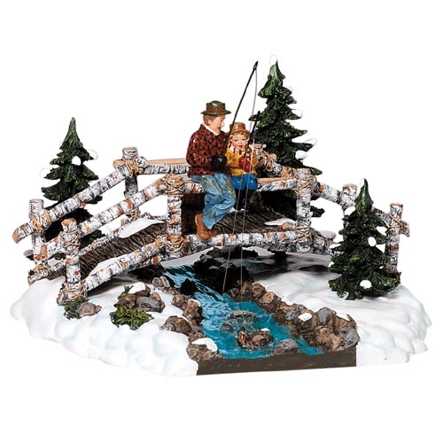 Department 56, New England Village, To a Good Day's Fishing – The Partridge  Tree
