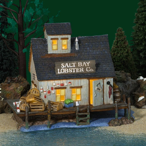 D56 Department 56 Fishing At Trout Lake New Sealed NR