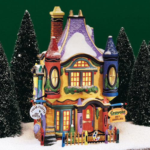 Crayola® Polar Palette Art Cen 56.56726 – Department 56 Retirements