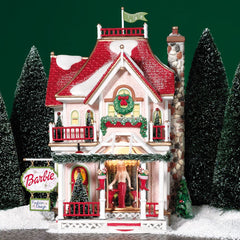 Barbie store christmas house