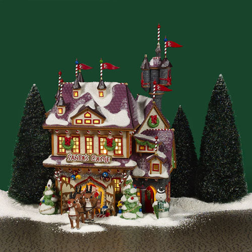 Santa's Castle - Somerset Collection - Troy, MI - Holiday Displays on