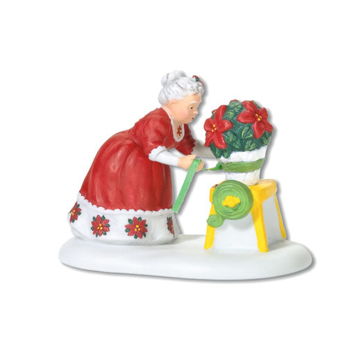 Mrs. Claus' Perfect Poinsettia