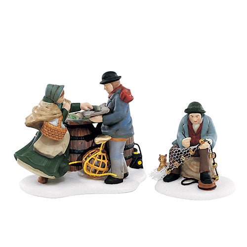 Department 56 Dickens' Village A Good Day's Catch - Thumbnail 2