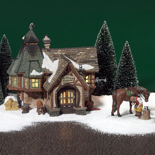 Dept 56- Dickens' Village Barrow Manor l Retired Department 56  collectible set – Hooked on Villages