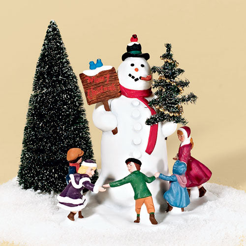 Village Square Snowman