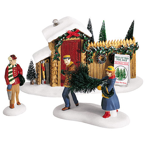 Picking Out The Christmas Tree 56.58959 – Department 56 Retirements