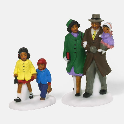 Family Out For A Walk