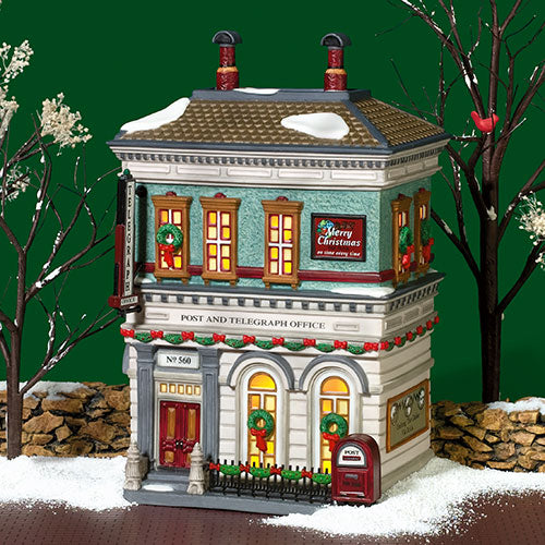 Department 56 Christmas in The City Village Uptown Chess Club Lit Building,  8.7 Inch, Multicolor