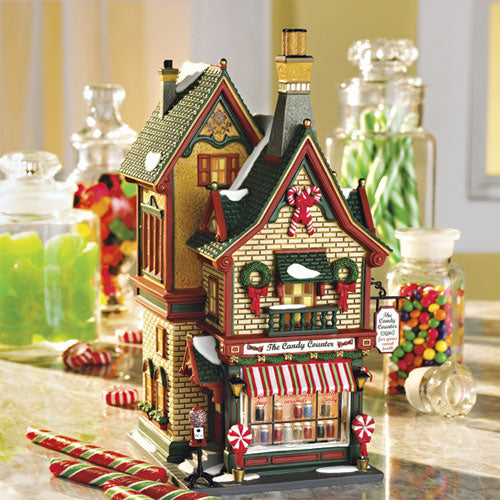 Dept 56 THE CANDY COUNTER selling CHRISTMAS IN THE CITY