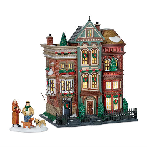 Dept 56 Christmas In The City East Village Row House # 59266