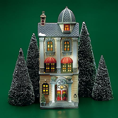 Dept 56: Variety Store & Barbershop, Christmas in the City, Department 56,  RETIRED DEPT 56 -  India