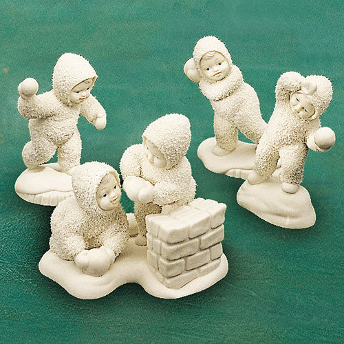 Winter Play On A Snowy Day