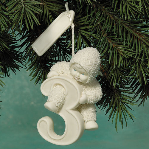 3rd Birthday Ornament