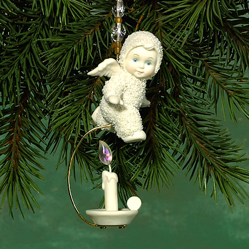 Eight Candles Burning Ornament