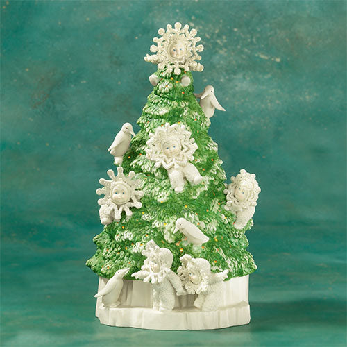 Flakes Falling From The Tree