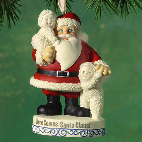 Here Comes Santa Claus! Orname