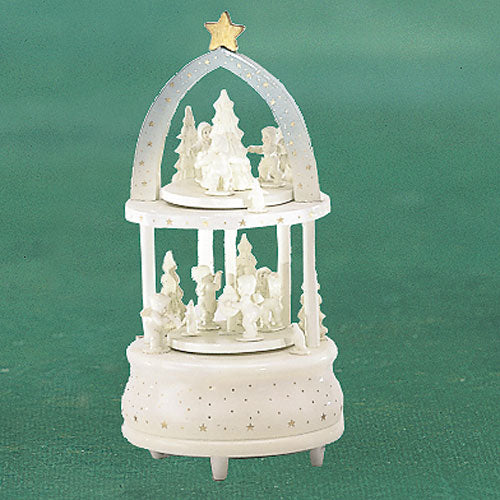 Frosty Frolic 2-Tier Music Box