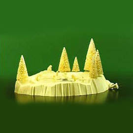 Snowbabies Animated Skating Po