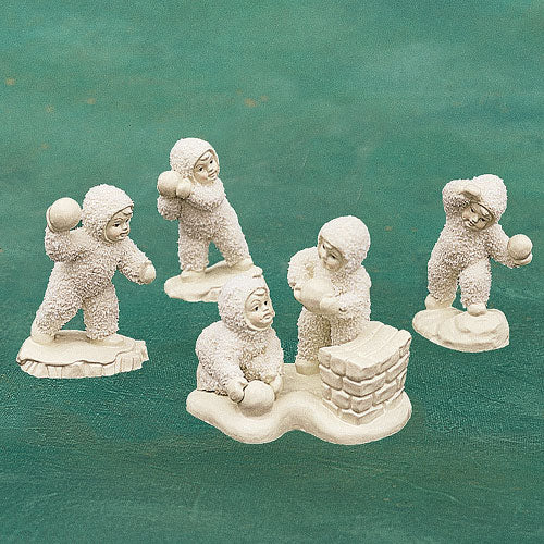 Winter Play On A Snowy Day