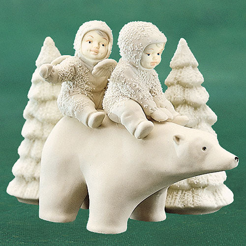 Department 56 Snowbabies Figur „Pastimes Puderquaste“ – 12,7 Cm, Sammlerstück (2006-2008)