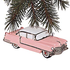 1955 Pink Cadillac® Ornament