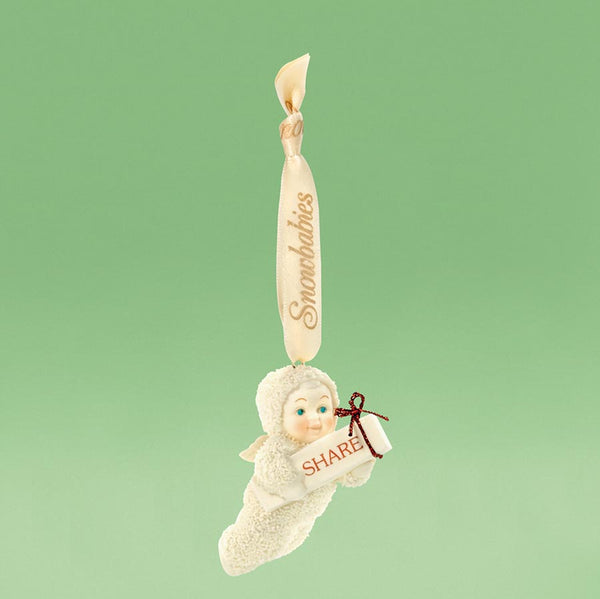 Snowbabies Share Ornament